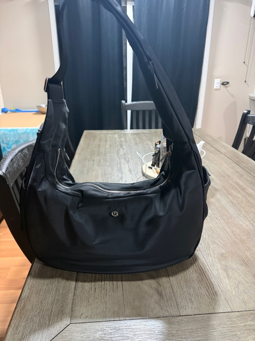 lululemon Black City Essentials Oversized Shoulder Bag